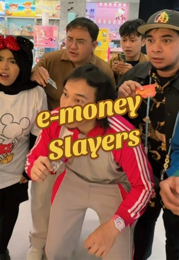 Demon Slayer dan E-Money: Komuteran Seru!