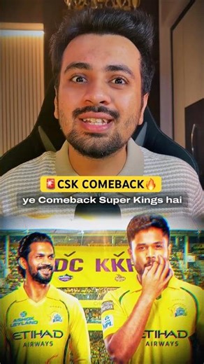 🚨Comeback Super Kings🔥Sanju Samson 48 Noor Ahmed 3 Wickets CSK won by 32 Runs CSK vs KKR IPL 2026