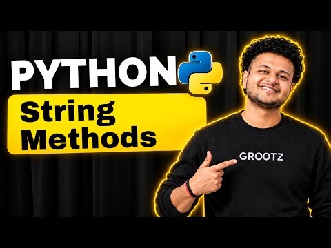 Python Course Day 17 | String Functions & Methods in Python | Python for Beginners