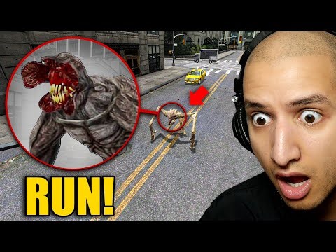 Drone Catches A QUIET PLACE ALIENS in a City...