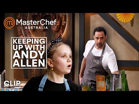 Keeping Up With Andy Allen Immunity Challenge | Junior MasterChef Australia | MasterChef World