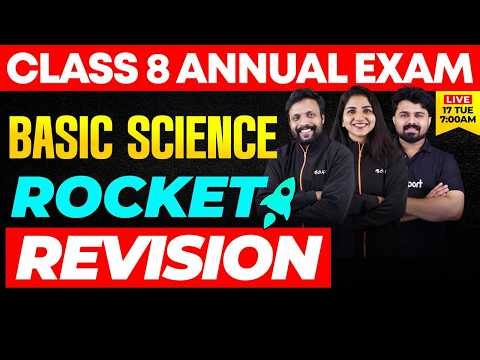 Class 8 Basic science | Rocket Revision | Eduport