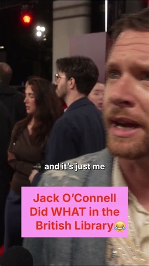 Jack O'Connell reveals his rather questionable research for Ink! 😂 #shorts