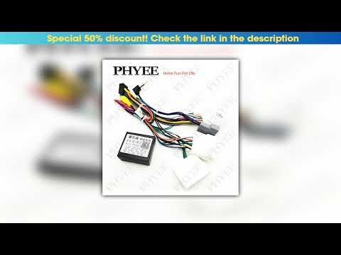 Hot Picks CAN Bus Decoder Harness Wiring Adapter 16 Pin Connector Radio Antenna Cable for Nissan Qa