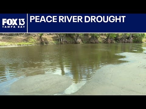 Florida drought: Upper Peace River water levels drop significantly