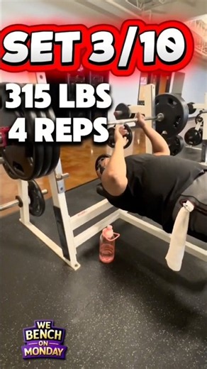 Was i delusional to bench press 315 for 5 reps?
