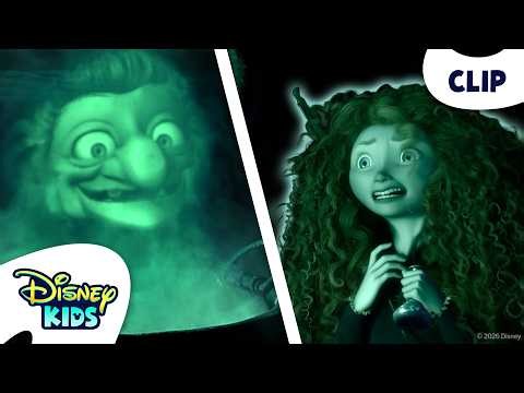 Merida’s Spell Could Be Permanent! 😱 | Brave | @disneykids