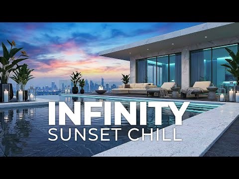 Serene Infinity Pool Skyline | Ambient Deep House for Ultimate Relaxation (4K)