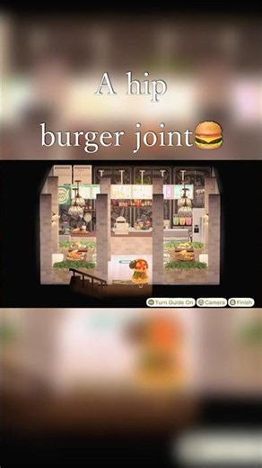 A hip burger joint #AnimalCrossing #animalcrossingnewhorizons #ACNH