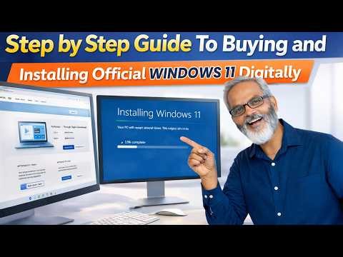 ऐसे खरीदो & Install करो 🔥 Step by Step Guide To Buying and Installing Official Windows 11 Digitally!
