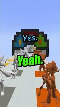 Pokemon Minecraft Guess Who! (Statue Starter Pokemon Edition)