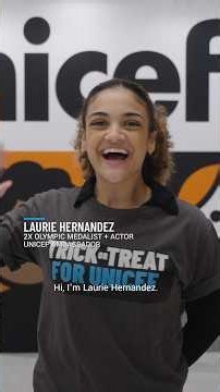 Laurie Hernandez Joins Trick-or-Treat for UNICEF