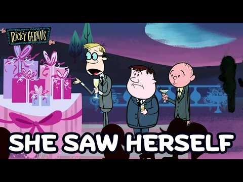 Karl Pilkington Tells a Girl Who Saw Herself in the Past | The Ricky Gervais Show (XFM)