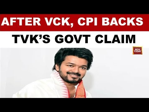 Tamil Nadu Govt Formation: CPI Backs TVK’s Right To Prove Majority On Assembly Floor