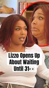 Lizzo Opens Up About Waiting Until 31 #shorts #lizzo #celebritynews
