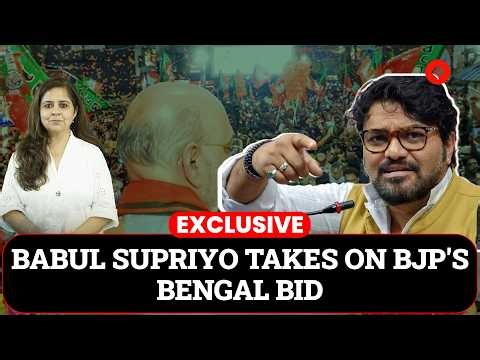 Exclusive: What Did Babul Supriyo Say About BJP's Bid To Win Bengal?