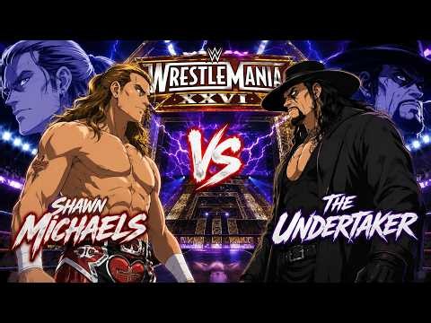 WWE WrestleMania XXVI – Shawn Michaels vs. The Undertaker | Streak vs. Career (18-0)
