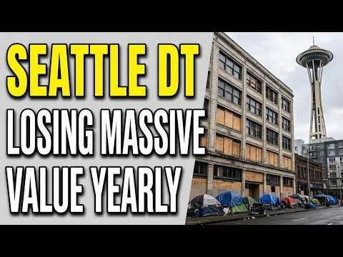 SEATTLE DOOM LOOP WORSENS 35.6% OFFICE VACANCY! Socialist Taxes CRUSH Downtown Values 58%