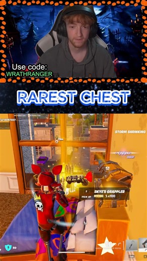 I FOUND THE RAREST CHEST IN FORTNITE?! 🤯🪎 #fortnite #shorts