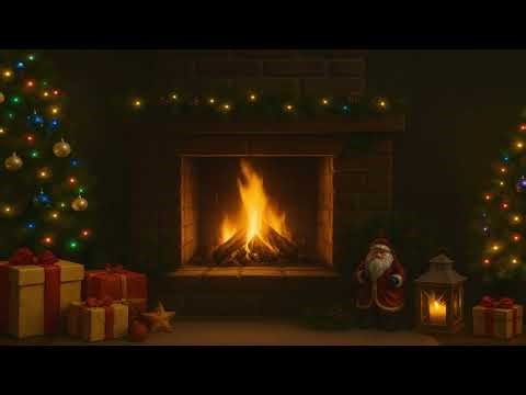 Relaxing Christmas Fireplace for Warm Holiday Moments (10 Hours)