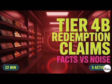 🏦 Is Tier 4B Redemption Live? Separating Truth from Scams! 💰