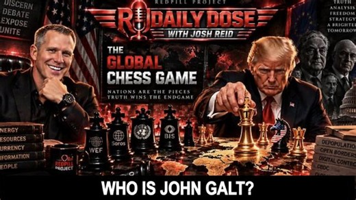 THE DAILY DOSE W/ JOSH REID - THE GLOBAL CHESS GAME. WHO IS JOHN GALT?
