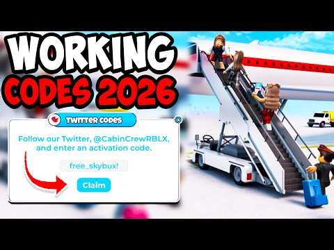 ALL WORKING CABIN CREW SIMULATOR CODES ROBLOX - New Cabin Crew Simulator Codes 2026! (EASTER UPDATE)