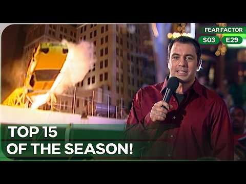 Top 15 Times Fear Factor Pushed People WAY Too Far! | Fear Factor USA | Season 3 Episode 29