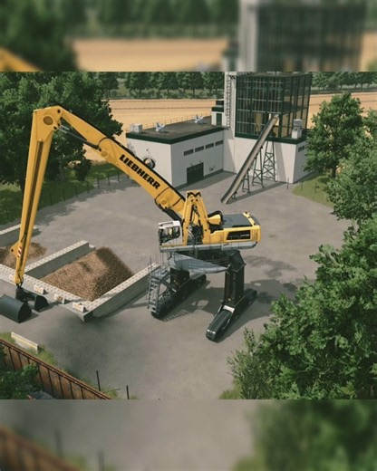 XXL Liebherr LH110 NEW Mod Hub Farming Simulator 25 #Liebherr #fs25 #construction #xxl #big