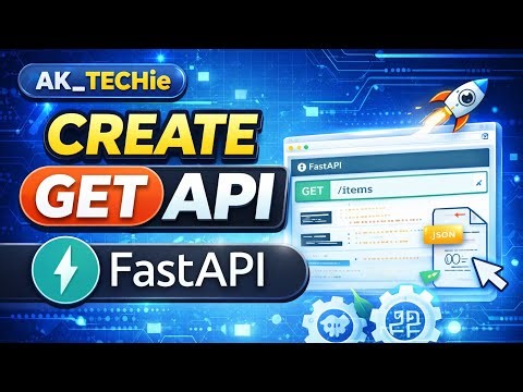 FastAPI + Swagger Tutorial | Build Your First GET API (Easy Guide)