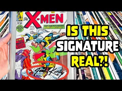 I FOUND A Jack Kirby Signed Comic... But Is It REAL?!
