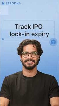 What is IPO lock-in expiry & how can it affect share prices?