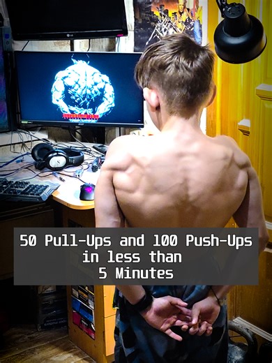 50 Pull-ups and 100 Push-ups Challenge