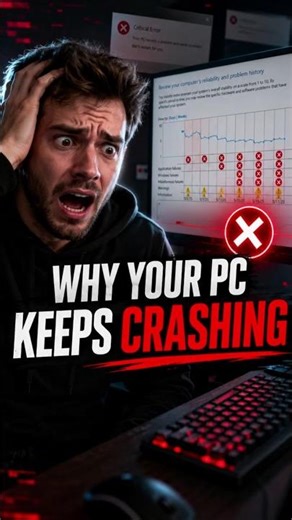 Why Does My PC Keep Crashing? (Find The Hidden Log) #windows #techtips #windowstips