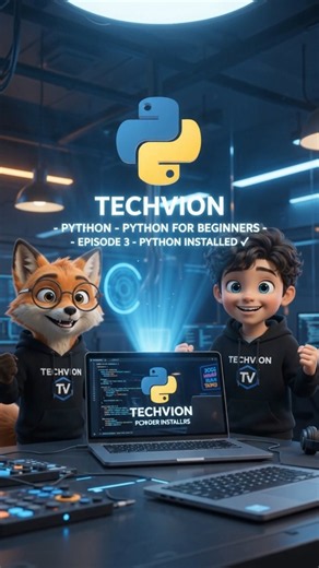 How to Install Python on Windows 🐍 | Python for Beginners #coding #techvion #python #programming