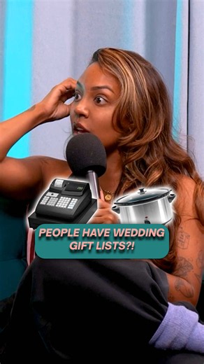 Something old, something new, something else you want me to pay for 💀 Watch and listen to the latest ep now — link in bio. #JackAndAsh #TheJackAndAshShow #WeddingGifts #ComedyPodcast