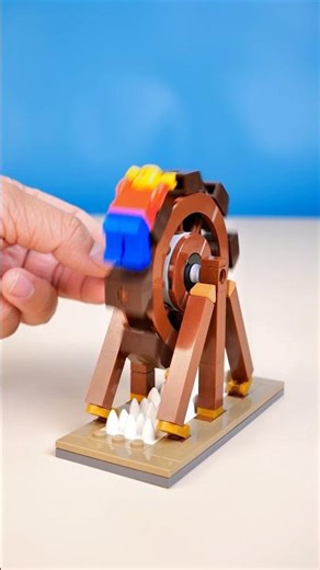 I found a new way to punish LEGO minifigure… #lego #legomoc