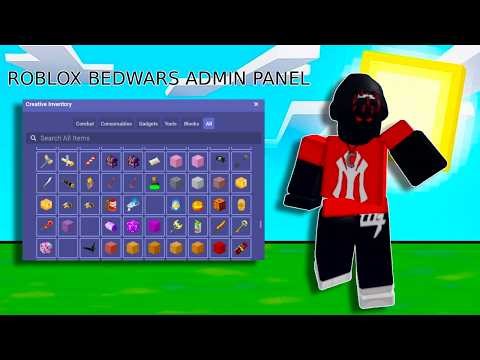 Trolling a Streamer with Admin Panels Roblox Bedwars