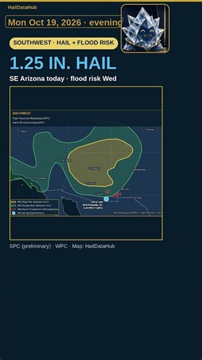 Nor'easter: Outer Banks Flood Warning Into Wednesday · Arizona Hail · Alaska Snow | HailDataHub
