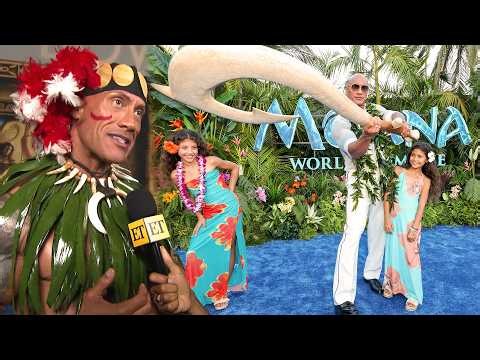 Why Dwayne Johnson Got EMOTIONAL Over Moana's Hollywood Bowl Premiere Event (Exclusive)