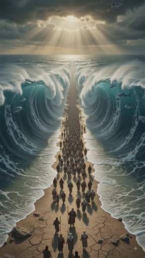 The Most Powerful Miracle in the Bible #moses #redsea #biblestories #jesus #god #shorts #exodus #new