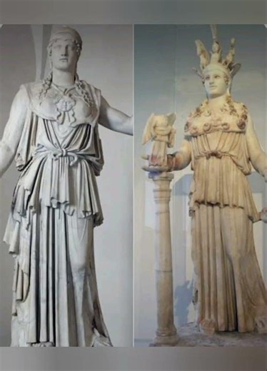Athena Parthenos monumental, Athens Greece #archaeology #history #facts #ancient #greece #history