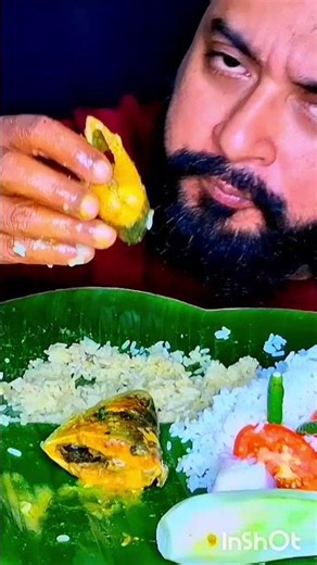 SPICY HILSA FISH CURRY WITH RICE, PARSE FISH CURRY, CHINGRI OL ALOO SABJI, PAYAS, YOUTUBE SHORT