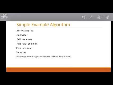 Algorithm - Grade 6 - Computer - Miss Gull e Nayyab