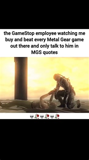 Most Normal Metal Gear Solid Fan 💀🔥 #shorts #gaming #mgs #snakeeater #kojima