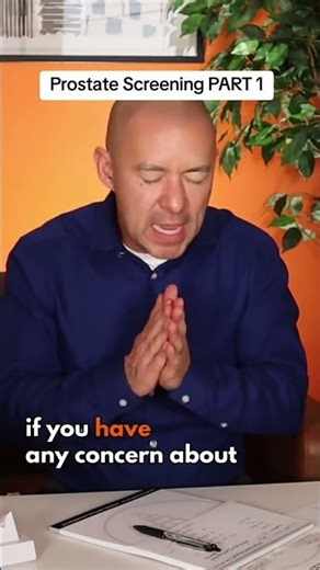 Let’s talk Prostate Screening PART 1 Early testing saves lives.