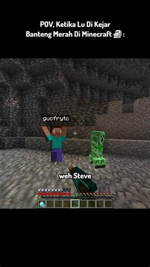 POV, Ketika Lu Di Kejar Banteng Di Minecraft 🗿