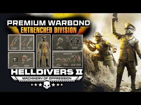 Helldivers 2 - Entrenched Division Warbond!