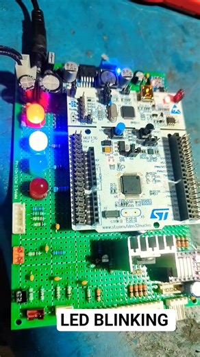#LED BLINKING # STM32F303RBT6