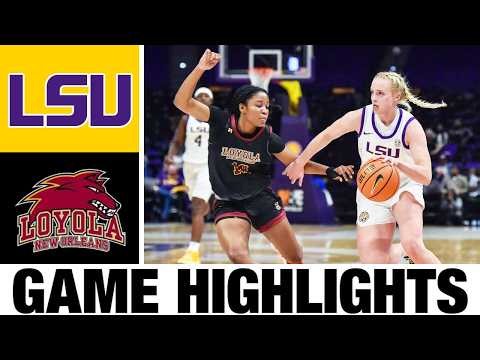 LSU vs Loyola New Orleans Highlights (Exhibition) | NCAA Women's Basketball 2026